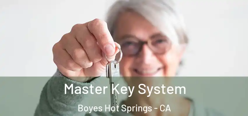  Master Key System Boyes Hot Springs - CA